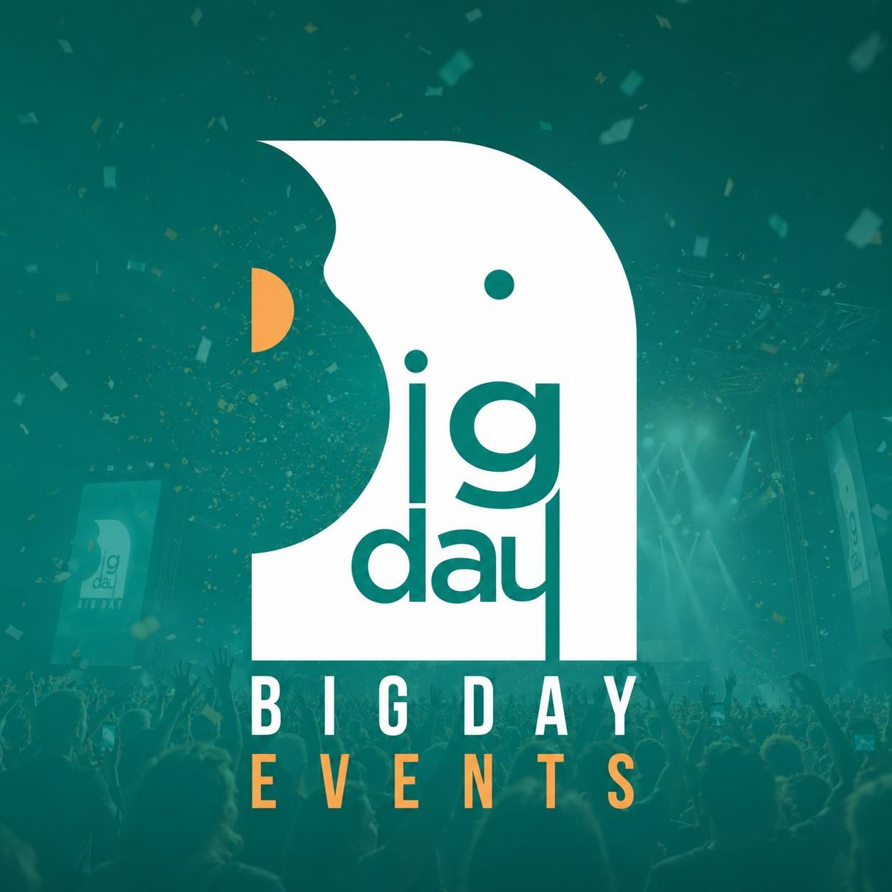 big day event logo green